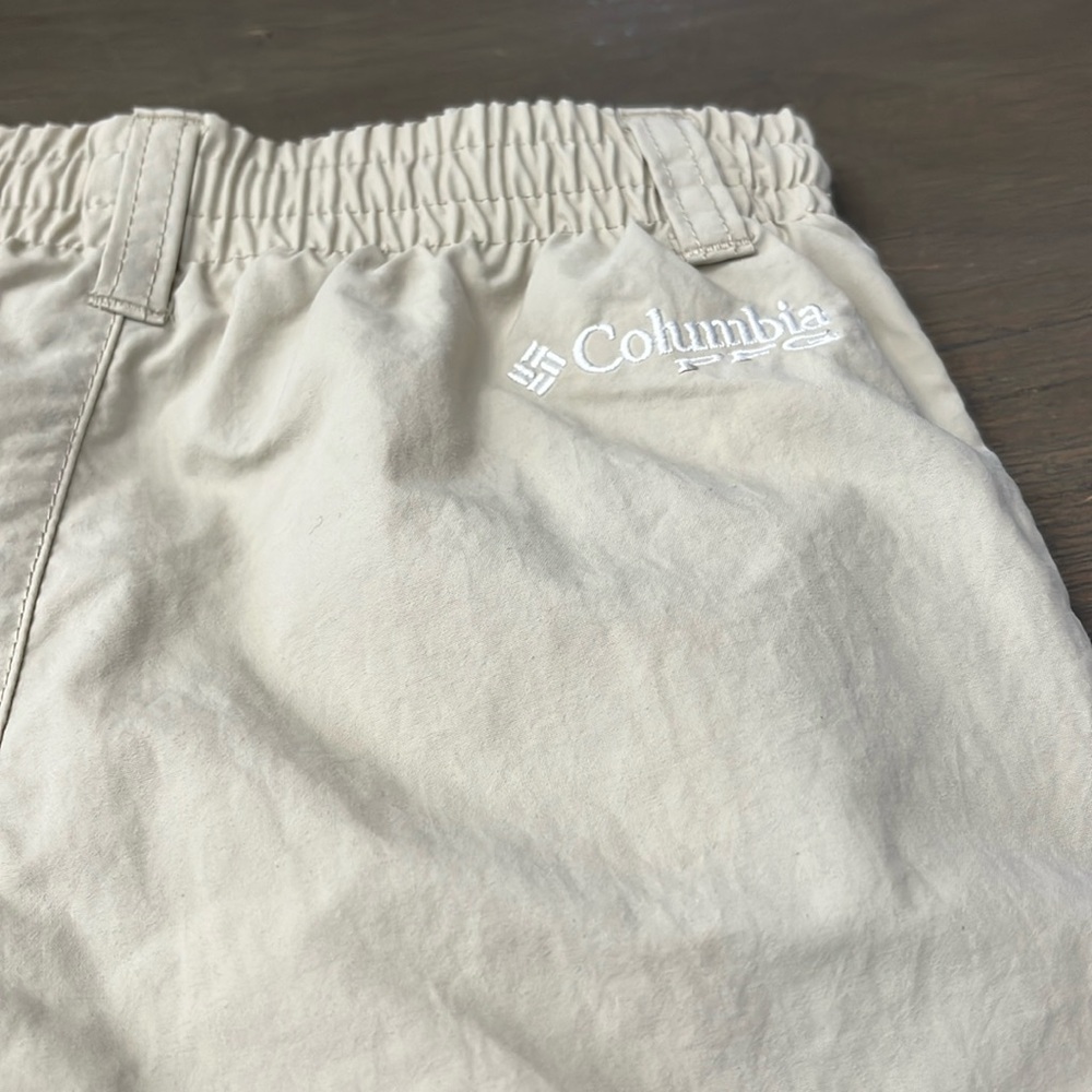 NWT! Columbia backcast boy’s tan Swim/active Shorts. medium 10/12 - Picture 9 of 15